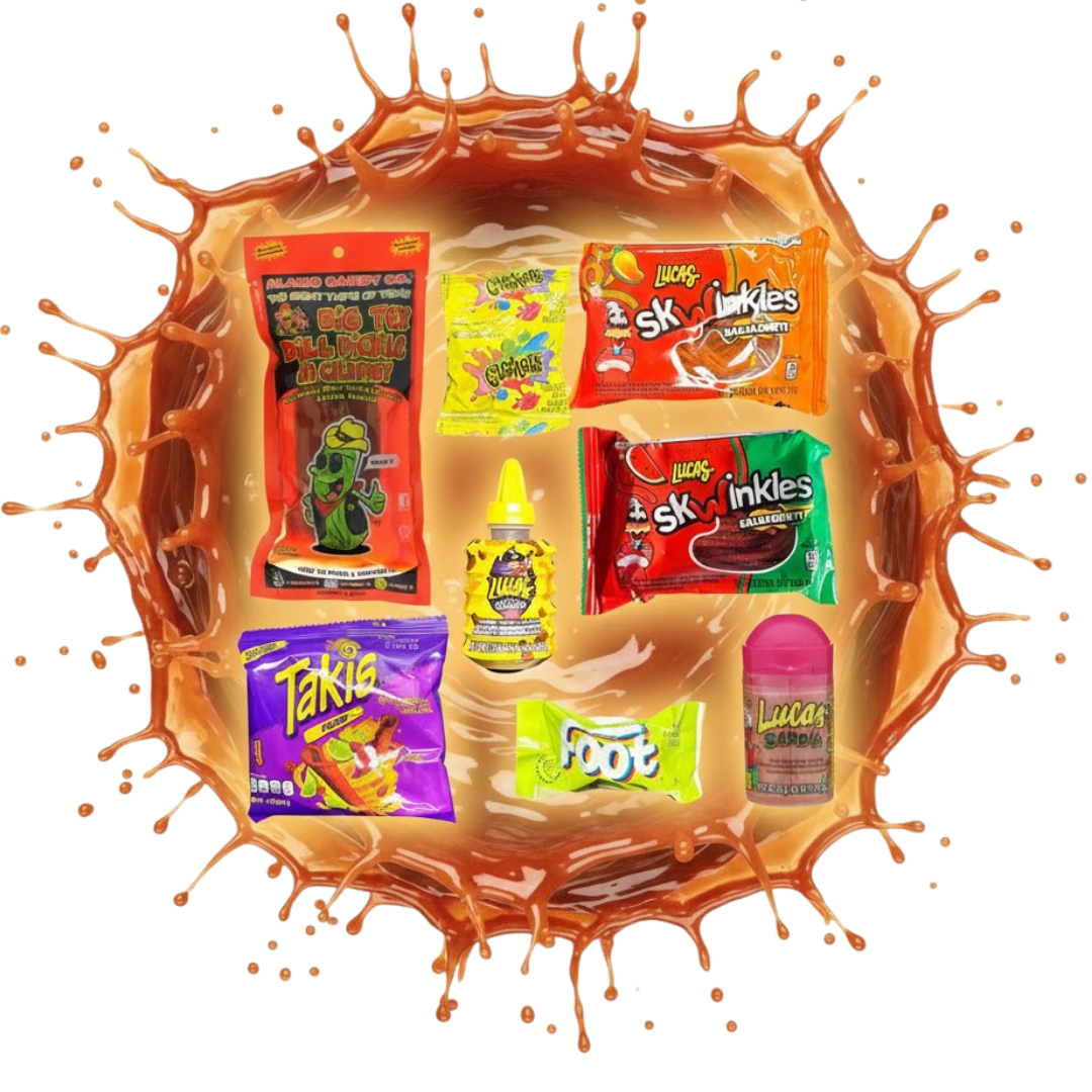 Chamoy 8Pc Pickle Kit - Enchilositos Treats