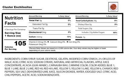 Cluster Enchilositos - Enchilositos Treats